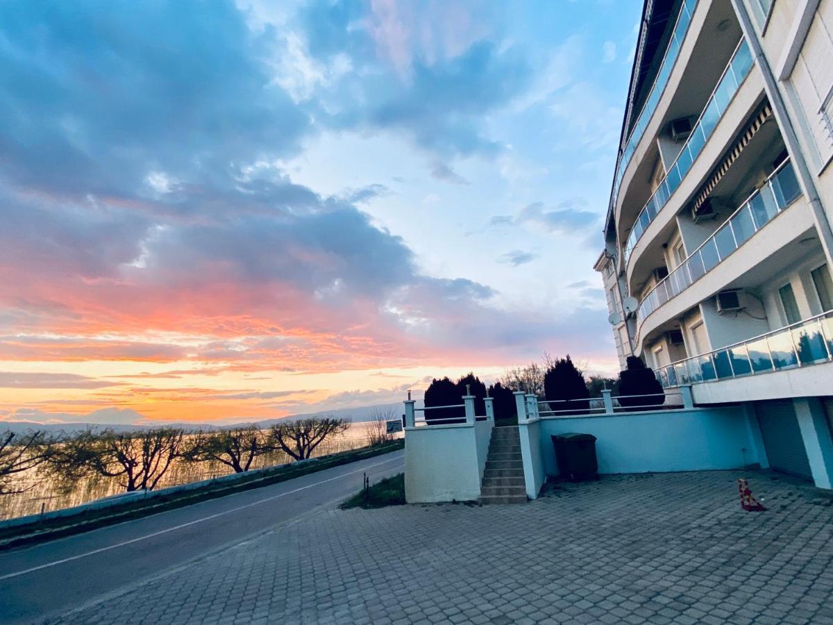 Peštani Aqua Blue Lakeview Apartment Ohrid מראה חיצוני תמונה